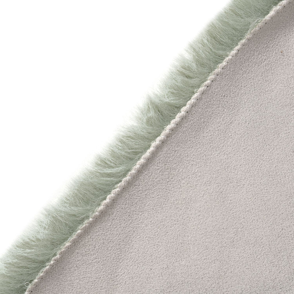 Luxury Edition: Supersoft Kunstfell Teppich, 60x90 cm, 1200 GSM, Blaugrün
