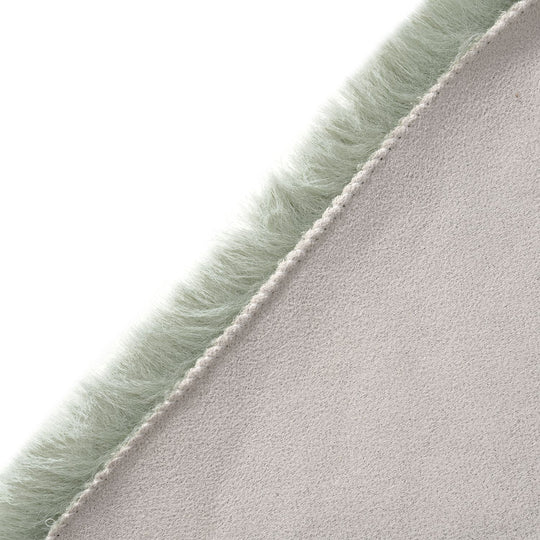Luxury Edition: Supersoft Kunstfell Teppich, 60x90 cm, 1200 GSM, Blaugrün