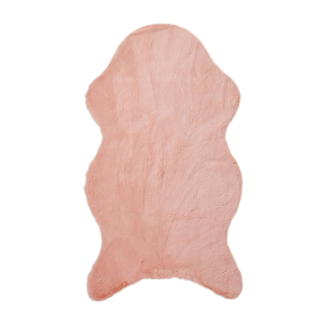 Luxury Edition: Supersoft Kunstfell Teppich, 60x90 cm, 1200 GSM, Rosa