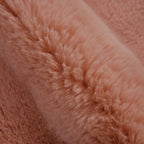 Luxury Edition: Supersoft Kunstfell Teppich, 60x90 cm, 1200 GSM, Rosa
