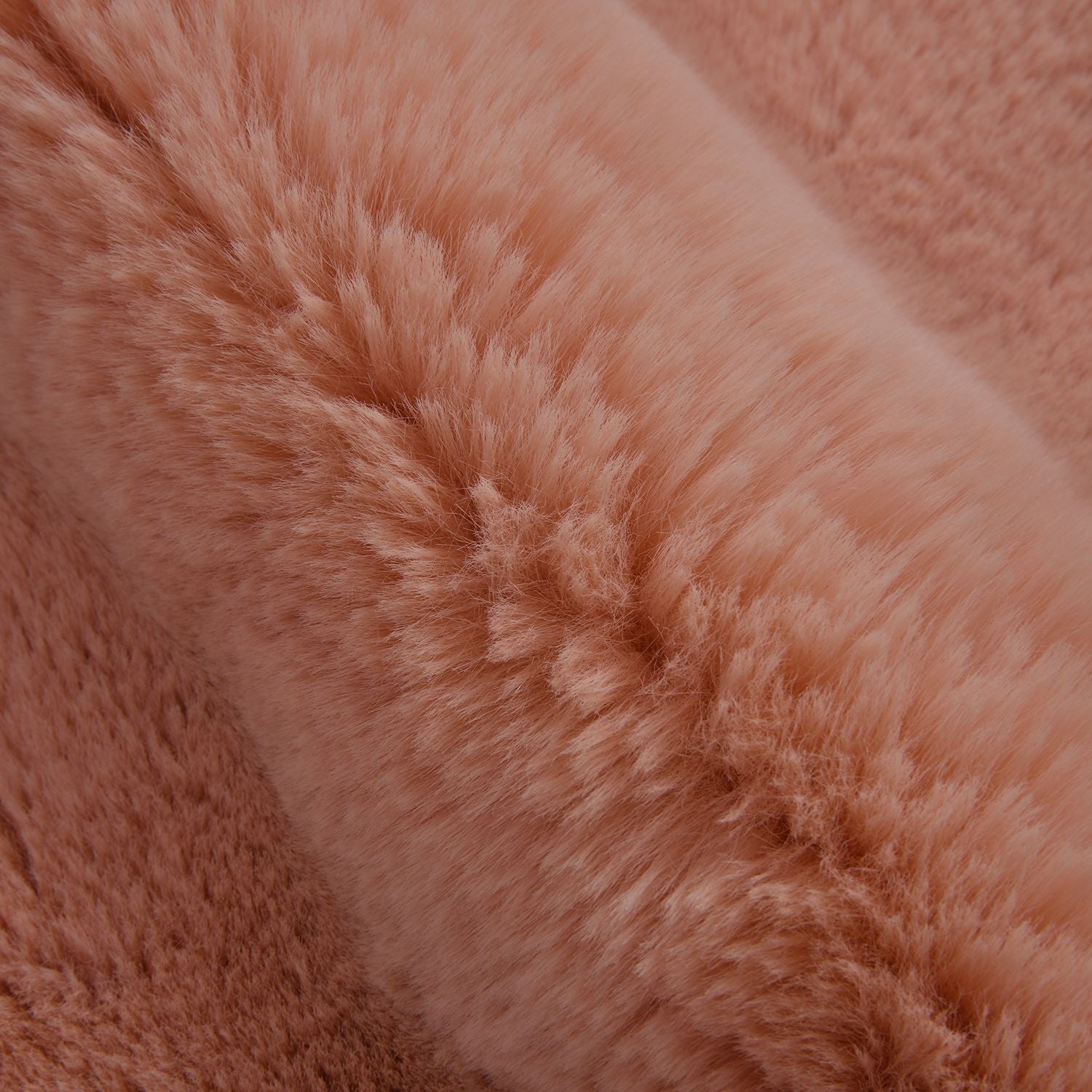 Luxury Edition: Supersoft Kunstfell Teppich, 60x90 cm, 1200 GSM, Rosa