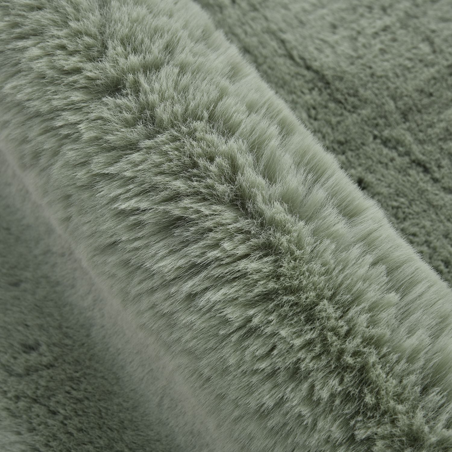 Luxury Edition: Supersoft Kunstfell Teppich, 100x180 cm, 1200 GSM, Blaugrün