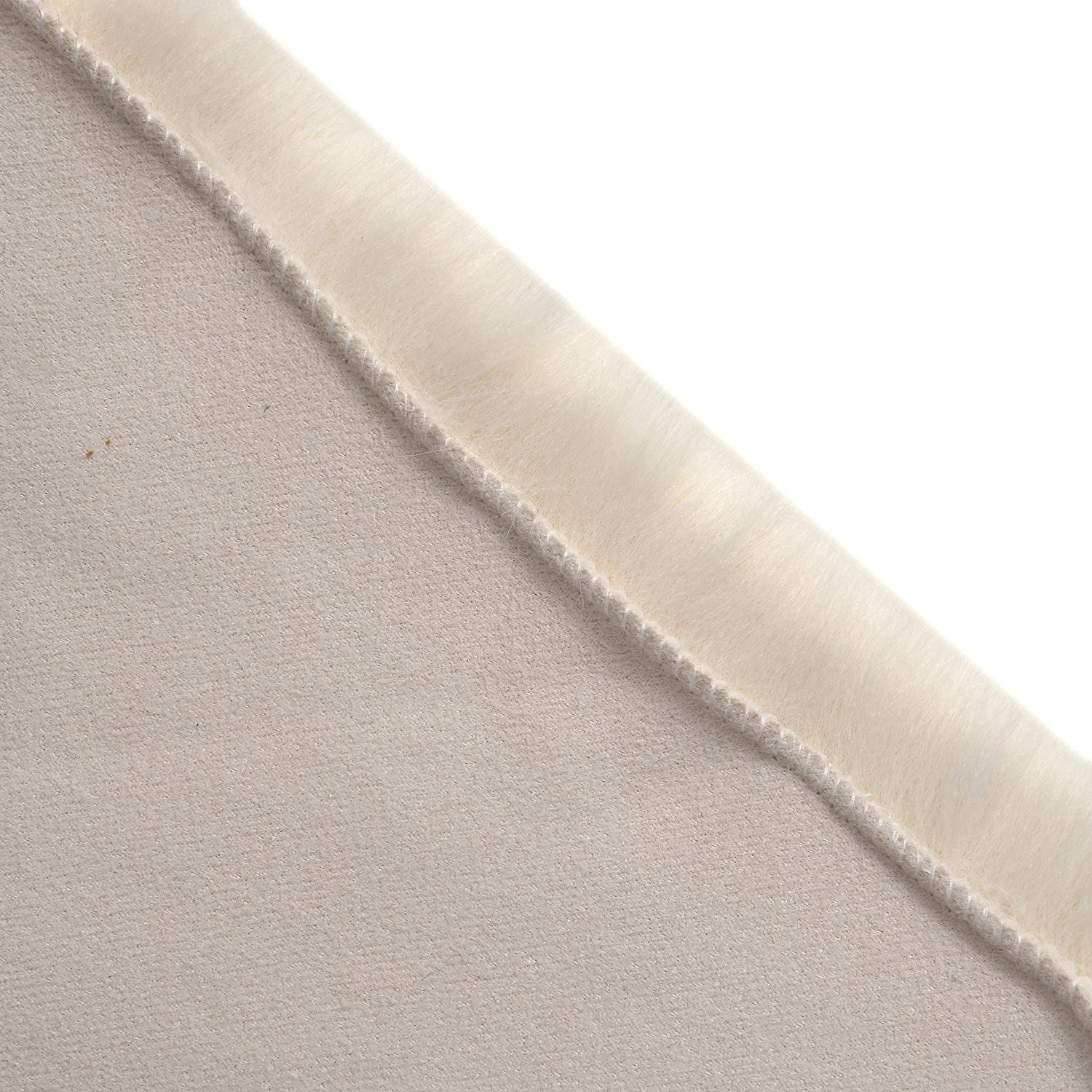 Luxury Edition: Supersoft Kunstfell Teppich, 100x180 cm, 1200 GSM, Elfenbein