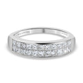 RHAPSODY - Diamant-Ring, IGI zertifiziert VS E-F, 950 Platin (Größe 20.00) ca. 1.00 ct