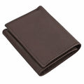 Klassische Geldbörse Echtleder RFID Schutz, 20x16cm, Braun