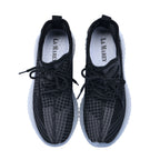 LA MAREY - atmungsaktive Damen-Sneaker, Größe 37, Schwarz