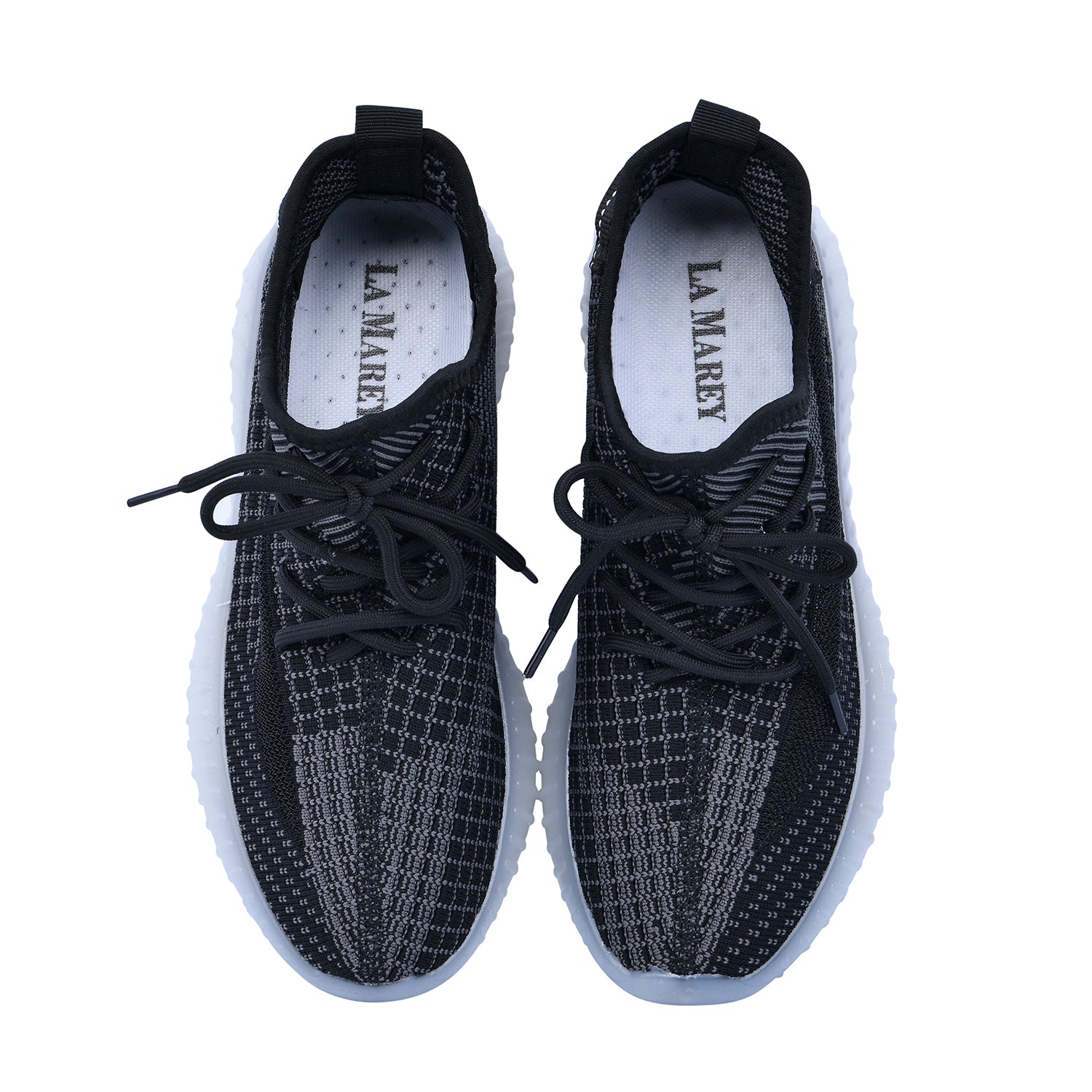 LA MAREY - atmungsaktive Damen-Sneaker, Größe 37, Schwarz