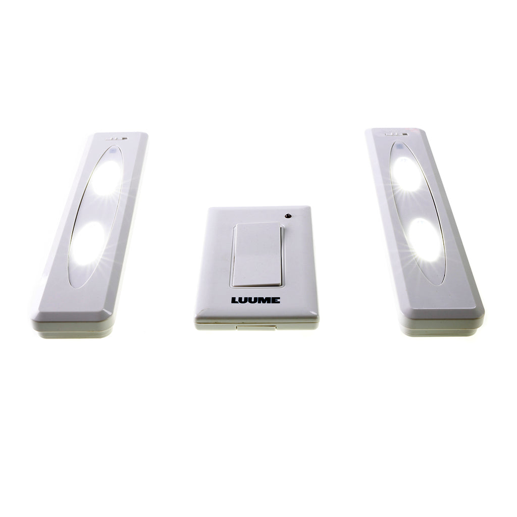 Doppel-LED-Schrankleuchte mit Fernbedienung