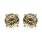 LUXORO AAA Turkizit Ohrringe, zertifiziert und geprüft, 585 Gold ca. 1.85 ct