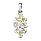 Peridot Anhänger 925 Silber ca. 1,98 ct