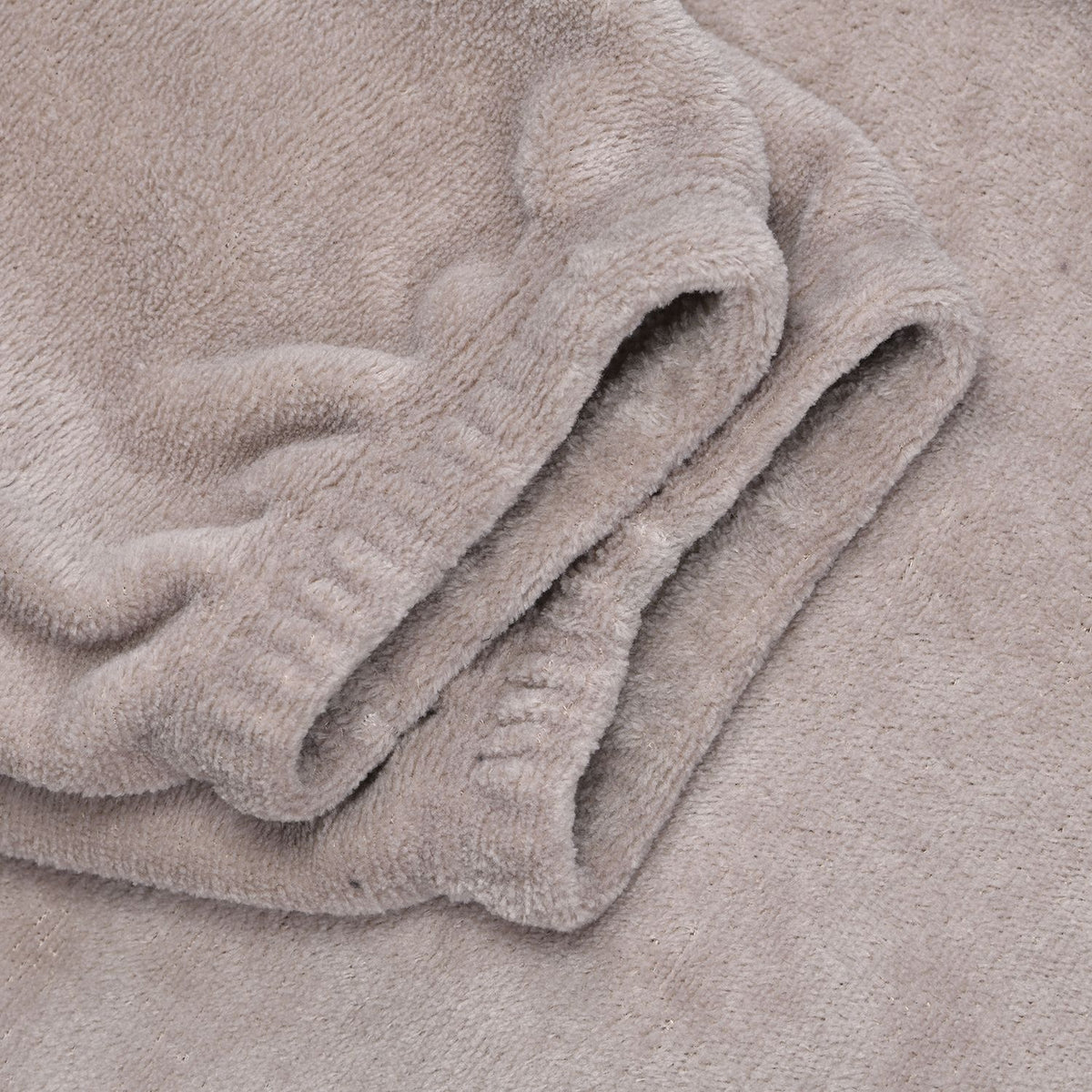 Flauschiger Hausanzug, One Size, Creme