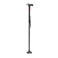 LIVMORE Smart Gehstock, klappbar, 85-97cm, LED Licht, SOS Alarm, Schwarz