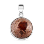 Mutter-des-Feueropals Anhänger, 925 Silber ca. 29.80 ct