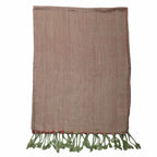 Superweicher doppelgewebter Schal, 70x170 cm, rosa