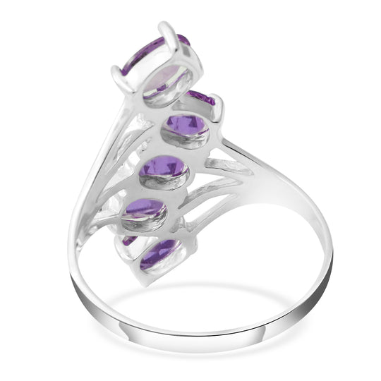 Afrikanischer Amethyst-Ring, 925 Silber ca. 2,00 ct