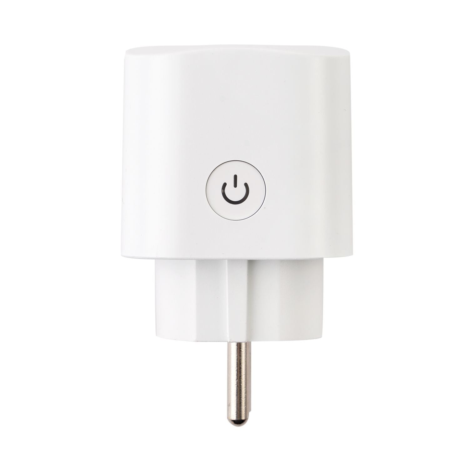 EU-Standard Smart Plug zum Überwachen des Stromverbrauchs per App, 5x5x8.7cm