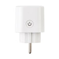 EU-Standard Smart Plug zum Überwachen des Stromverbrauchs per App, 5x5x8.7cm