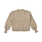 LA MAREY - Strickjacke mit Knöpfen, beige