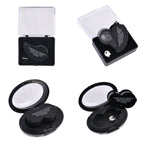 2er Set Juwelier Lupe mit LED- und UV Licht, 40x und 30x Linse, 6.5x3x3cm, schwarz