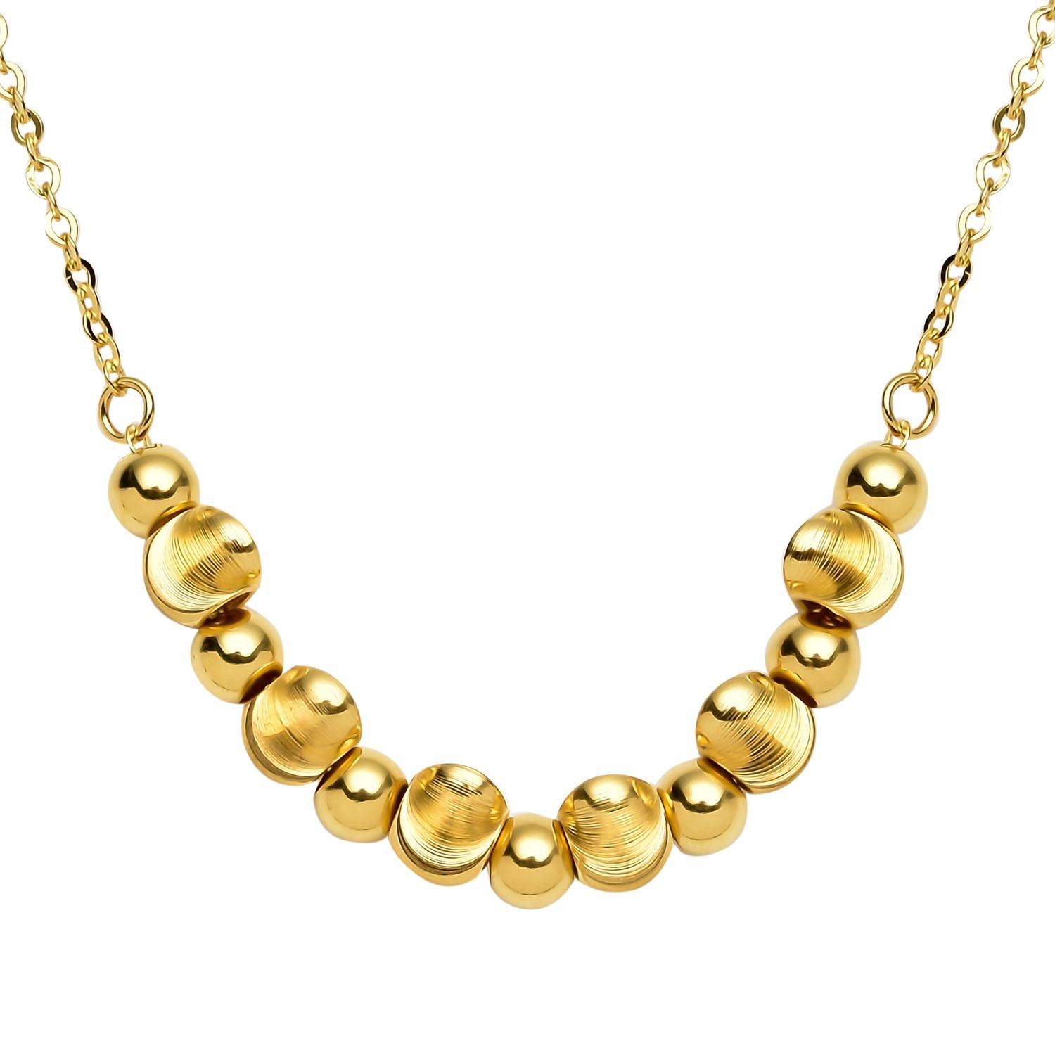 Feingold-Halskette, ca. 50 cm, 999 Gold ca. 5,34g