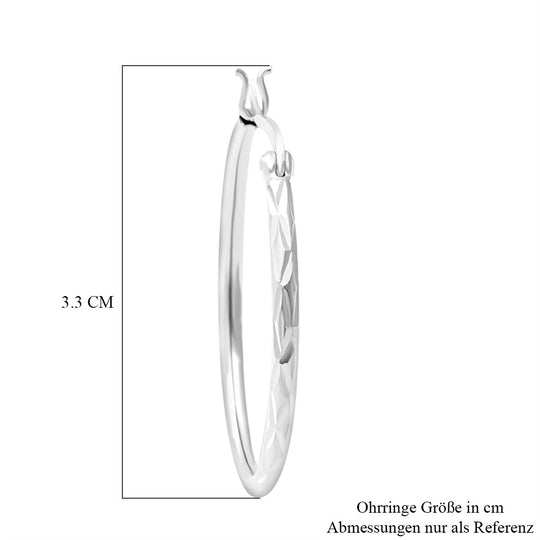 Creolen, 925 Silber ca. 2,60g