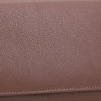 100% Echtes Leder RFID-geschützte Geldbörse, Größe: 18x9cm, braun