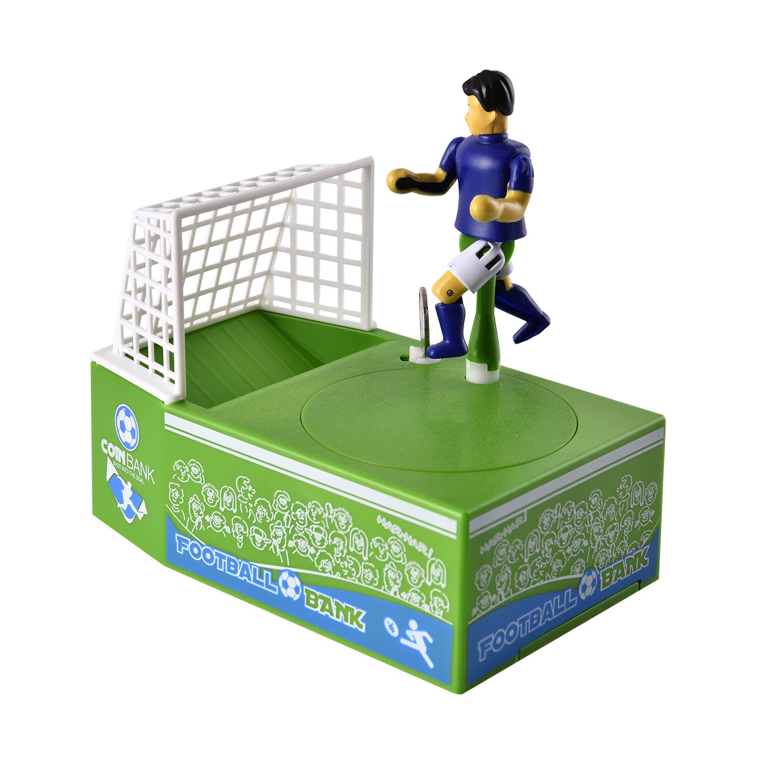 Weltmeister Spardose, 17,7x10,5x6 cm, 2xAA Batterien (nicht inkl.)