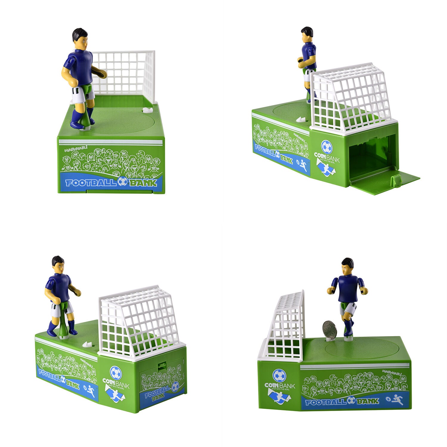 Weltmeister Spardose, 17,7x10,5x6 cm, 2xAA Batterien (nicht inkl.)
