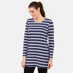 TAMSY - Damen Bluse, Größe 38, Blau