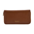 Sencillez: Dokumenten-Etui aus 100% echtem Leder mit RFID Schutz, 21x11x2cm, Braun