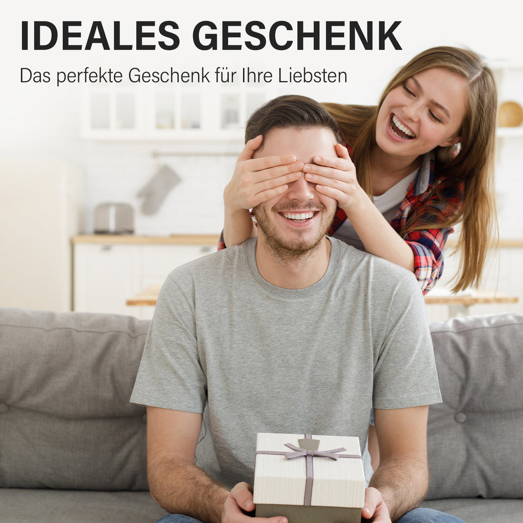 Sencillez: Dokumenten-Etui aus 100% echtem Leder mit RFID Schutz, 21x11x2cm, Braun