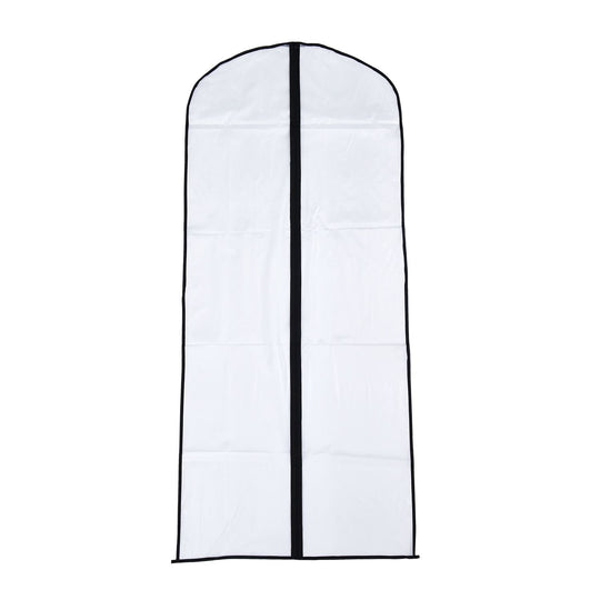 5er Set staubdichter Kleidersack mit Reißverschluss, 5 Stück:60x120cm, schwarz
