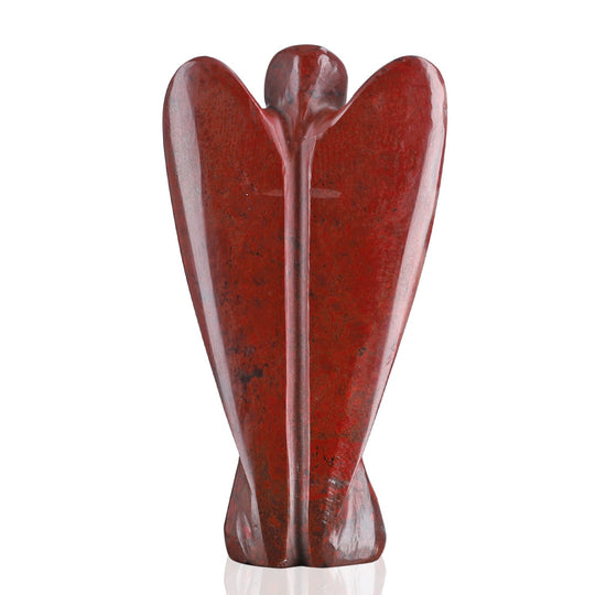 The 5th Season - Engelsfigur aus echtem Edelstein in Geschenkverpackung, schwarzer Achat