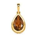 Champagner Triplett Quarz-Anhänger - 3,16 ct.