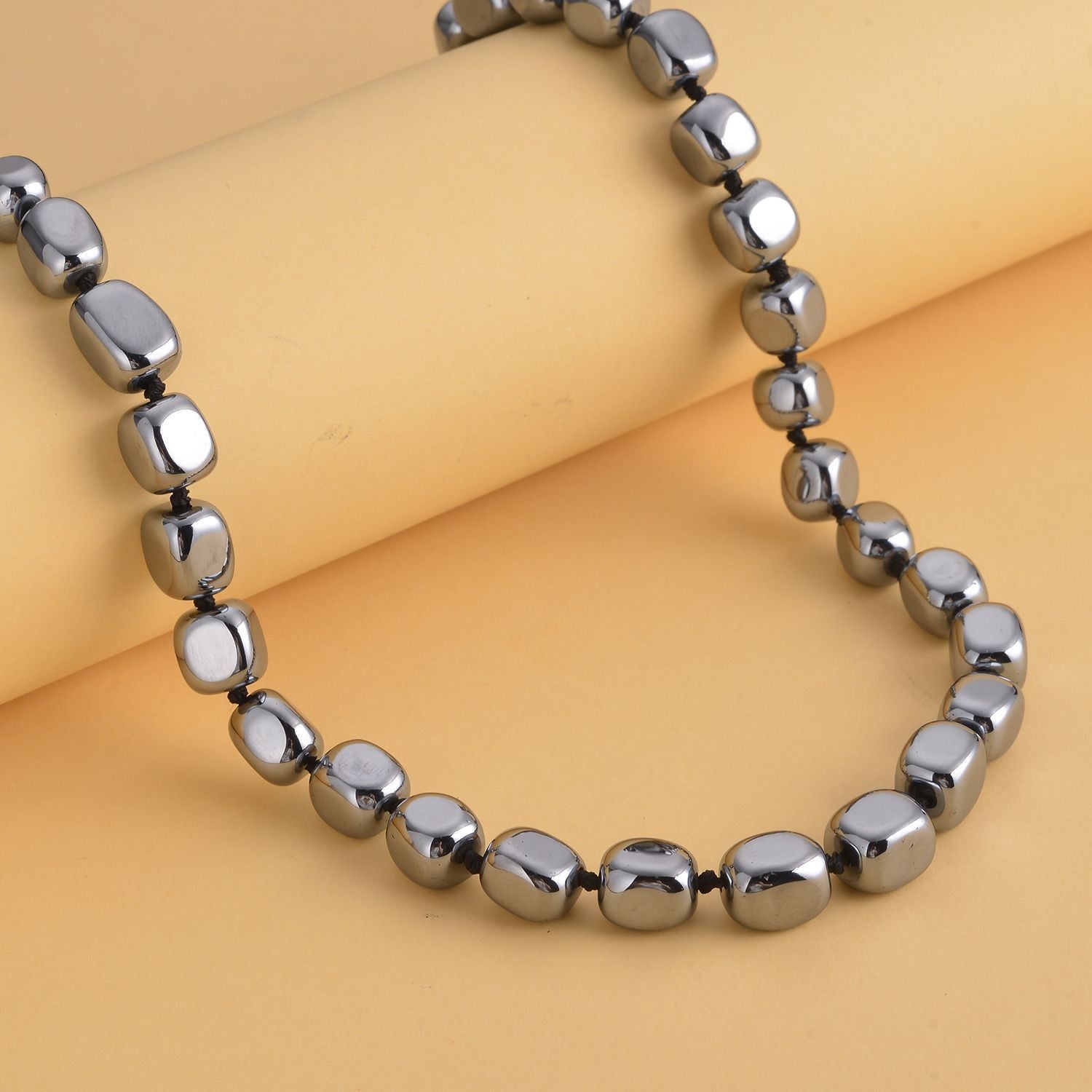 Terahertz Halskette ca. 45 cm 925 Silber rhodiniert