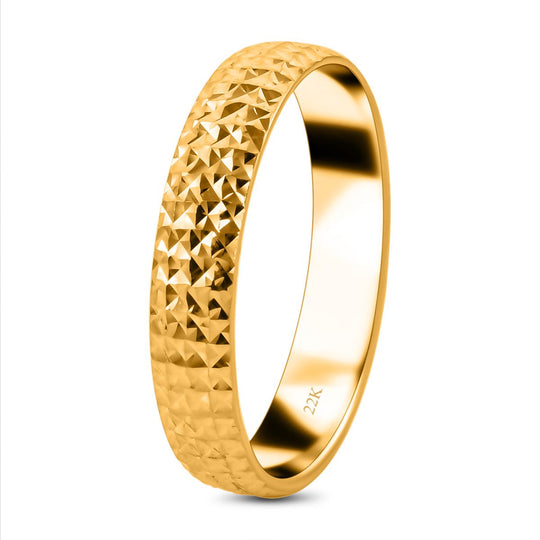 Feingold-Ring, 916 Gold ca. 2,15g