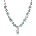 Merkur mystische Topas Halskette, ca. 45 cm, ca. 10,01 ct