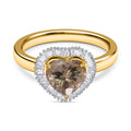 Iliana - AAA Turkizit und weißer Diamant Ring, 750 Gold (Größe 17.00) ca. 2.33 ct