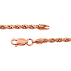 925 Silber rosévergoldet Armband ca. 18 cm ca. 13,01g