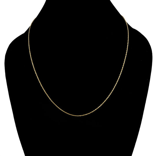 ILIANA - Kordelkette, ca. 50 cm, 750 Gold ca. 1,27g