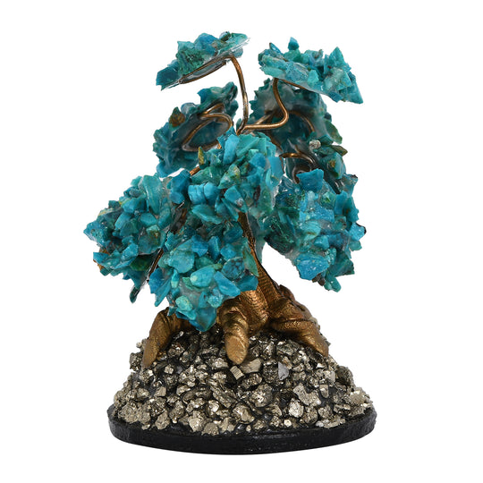 Gem Crystal Kollektion - Chrysokoll-Baum - S, ca. 175 cts.