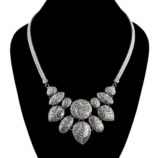 Royal Bali Kollektion - Collier, ca. 50 cm, 925 Silber ca. 76,00g