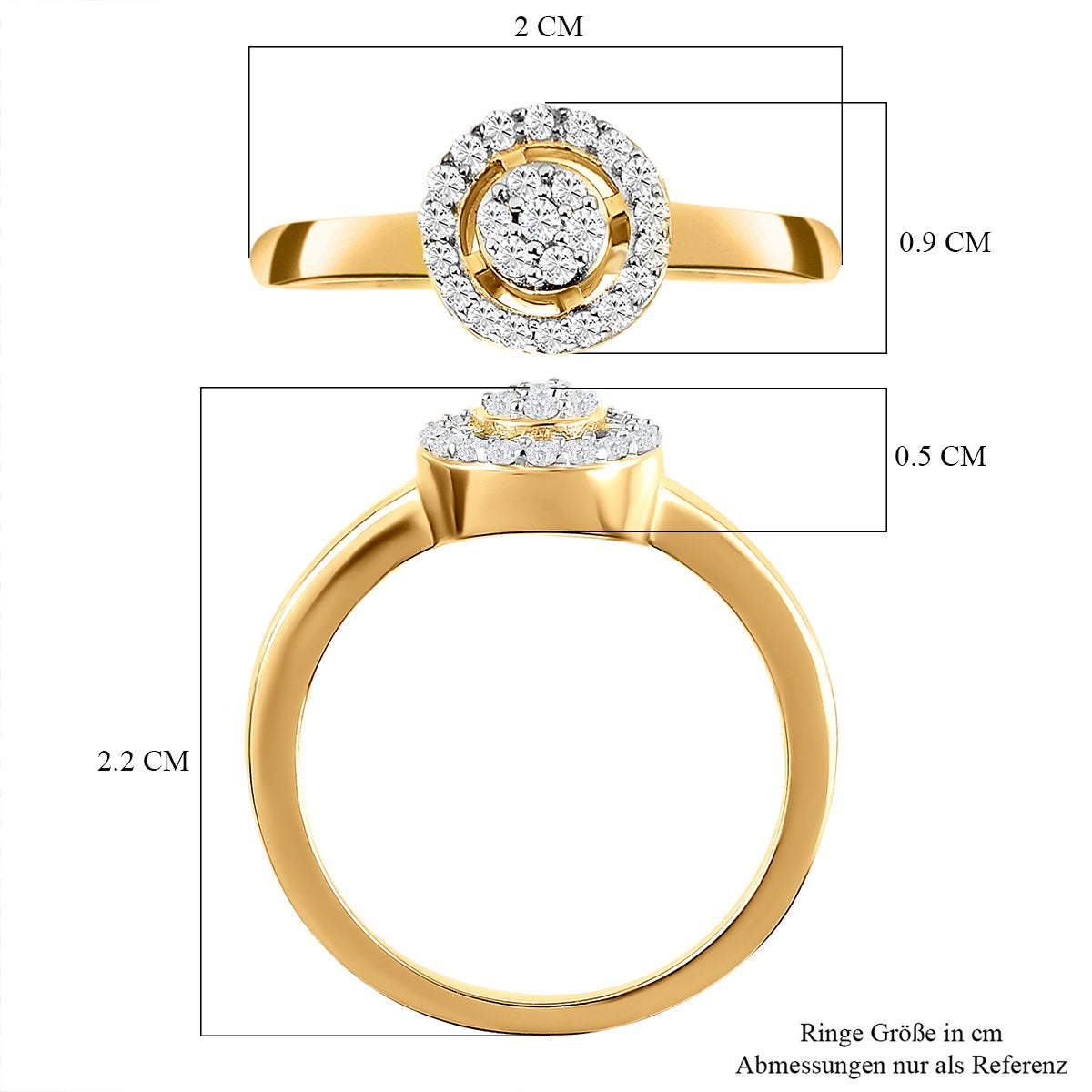 Gelbgold Vermeil