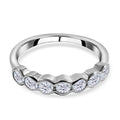 Lustro Stella - Weißer Zirkonia-Ring, 925 Silber (Größe 19.00) ca. 0,32 ct