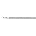 Italienisches Garibaldi-Armband, ca. 19 cm, 925 Silber ca. 3,49g