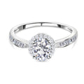 Lustro Stella - Weißer Zirkonia-Ring, 925 Silber rhodiniert (Größe 16.00) ca. 0.91 ct