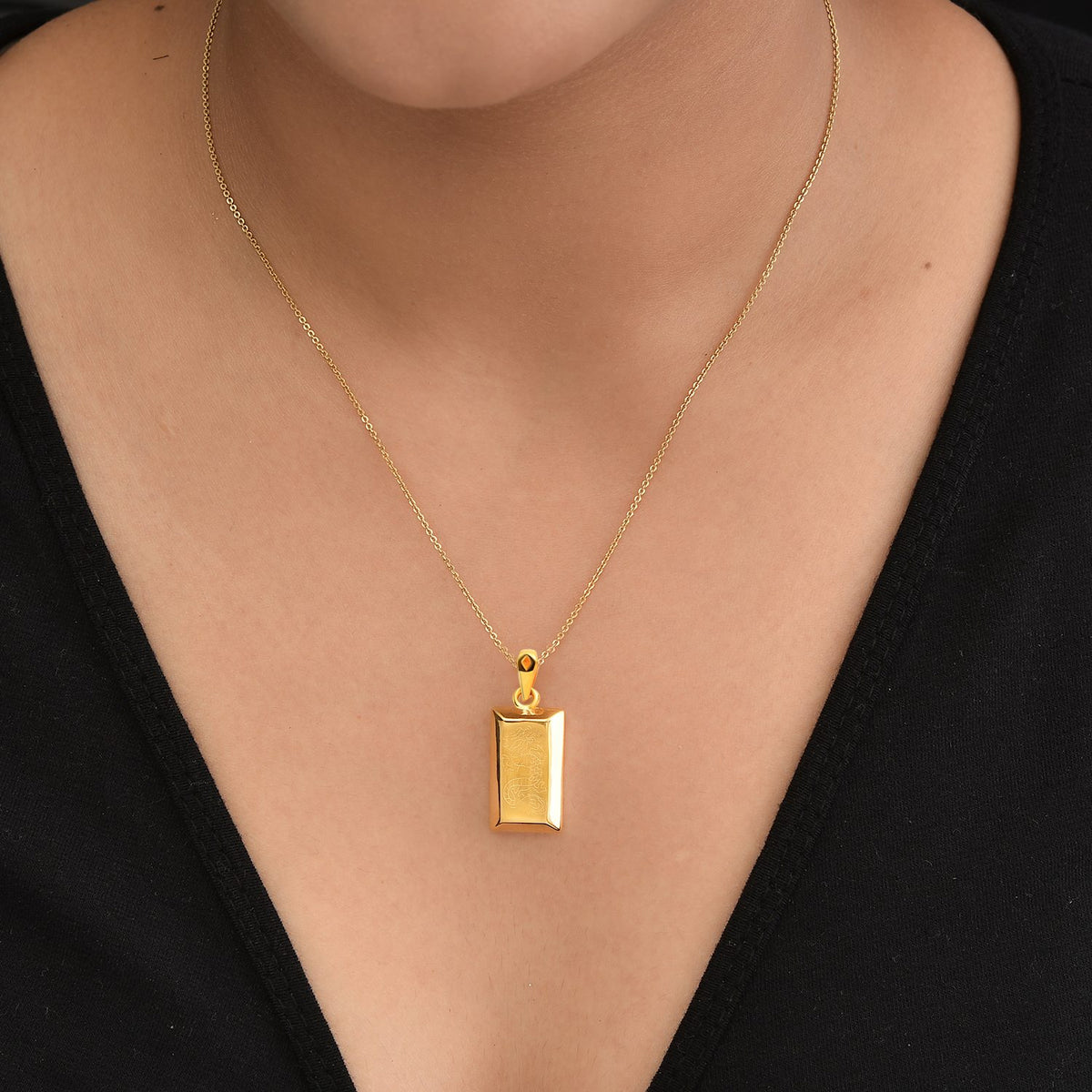 ILIANA - Drachen-Anhänger, 750 Gelbgold ca. 1,59g