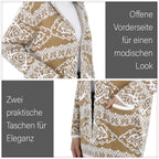 Khaki und weiß