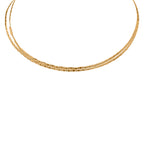 Verstellbare Marinerkette, ca. 60 cm, 925 Silber vergoldet ca. 3,30g