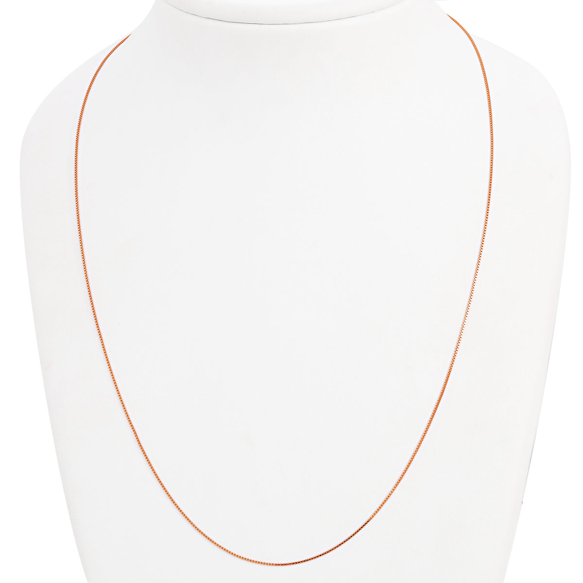 Venezianer-Kette, ca. 60 cm, 925 Silber rosévergoldet